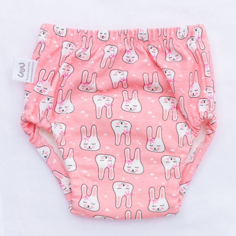 Tã Quần Cotton 6 Lớp Chống Nước Tái Sử Dụng Cho Bé
