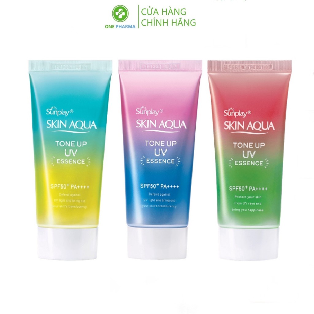 Kem chống nắng Sunplay Skin Aqua UV Tone Up SPF50+ PA++++ 50g