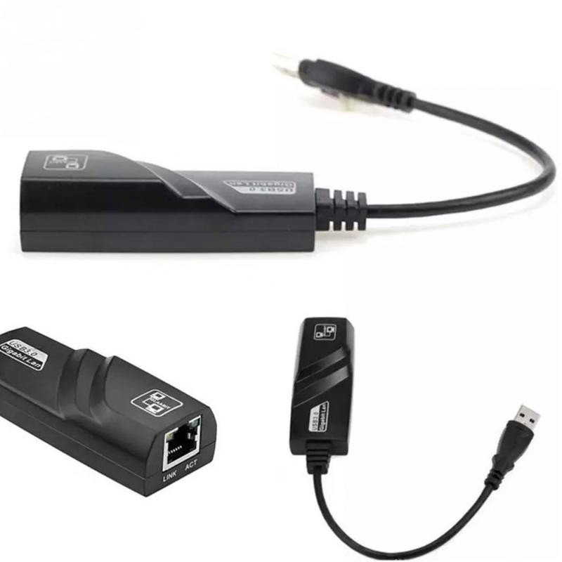 Dây chuyển đổi USB 3.0 sang lan 10-100-1000 Mbps Gigabit - Đầu cáp chuyển đổi cổng USB 3.0 sang cổng mạng lan RJ45