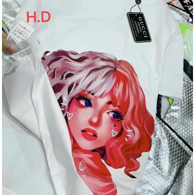 Áo cô gái hồng 5D 2022 HD6