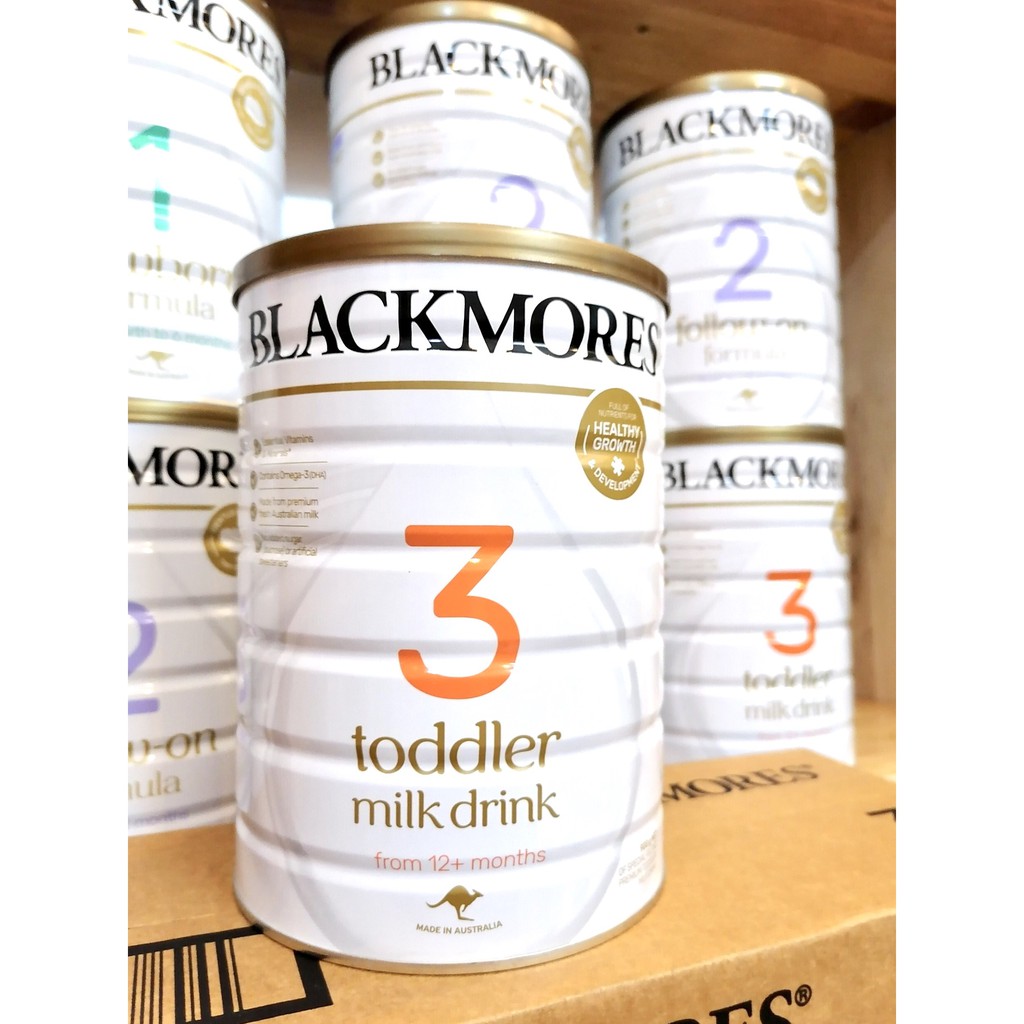 Sữa Blackmores Úc Hàng Air Date 2022 900g đủ số 1,2,3 Cho Bé Tăng Cân, Tiêu Hóa Tốt