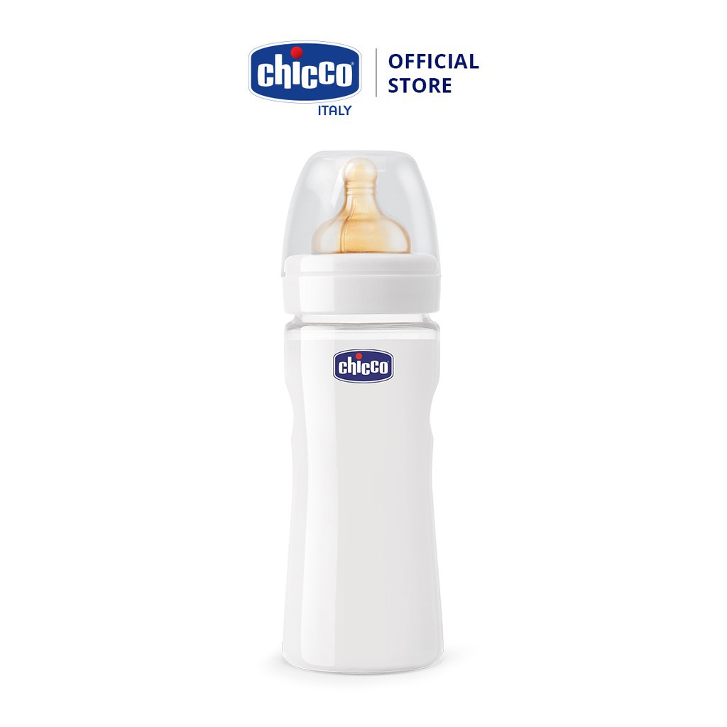 Bình sữa thủy tinh tự nhiên 150ml/ 240ml Chicco