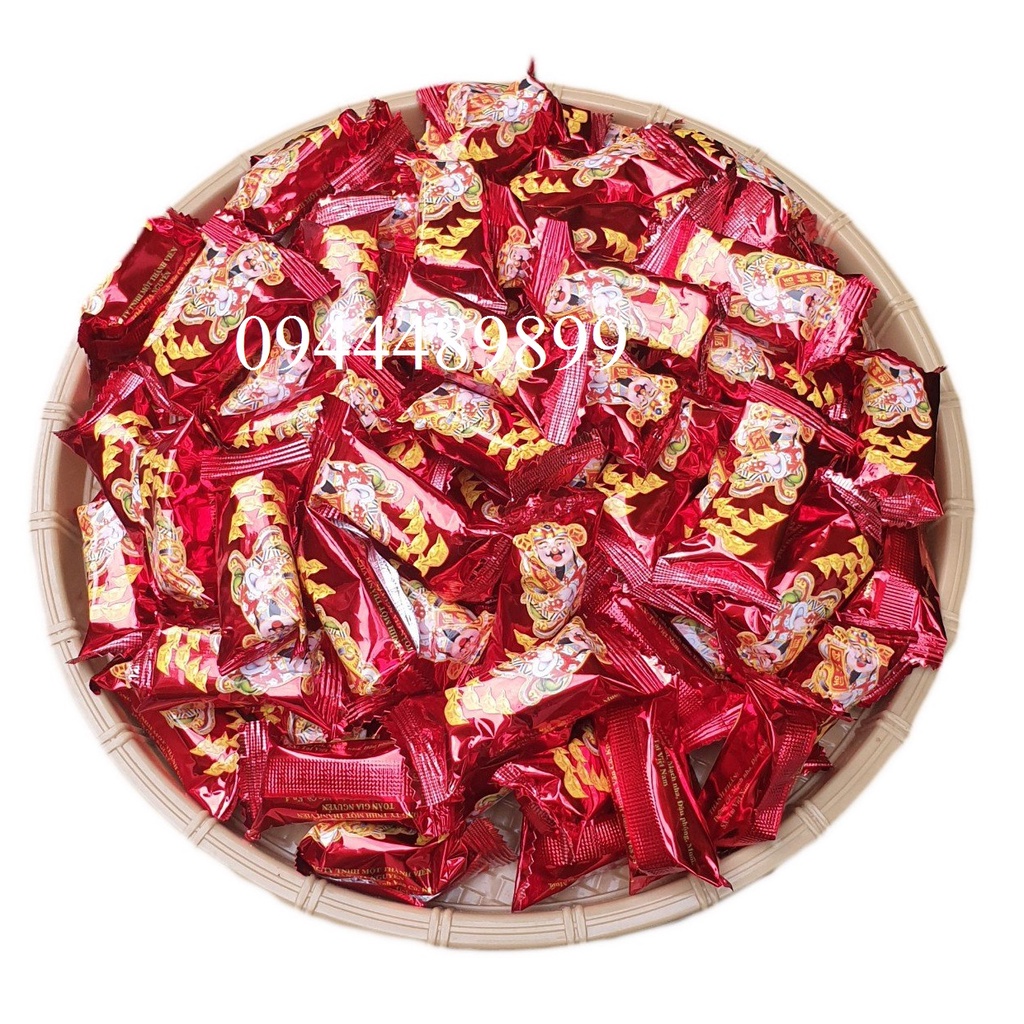 1Kg Kẹo Đậu Phộng Xốp Thần Tài Đặc Biệt Thơm ngon-bánh mứt tết- đồ ăn vặt