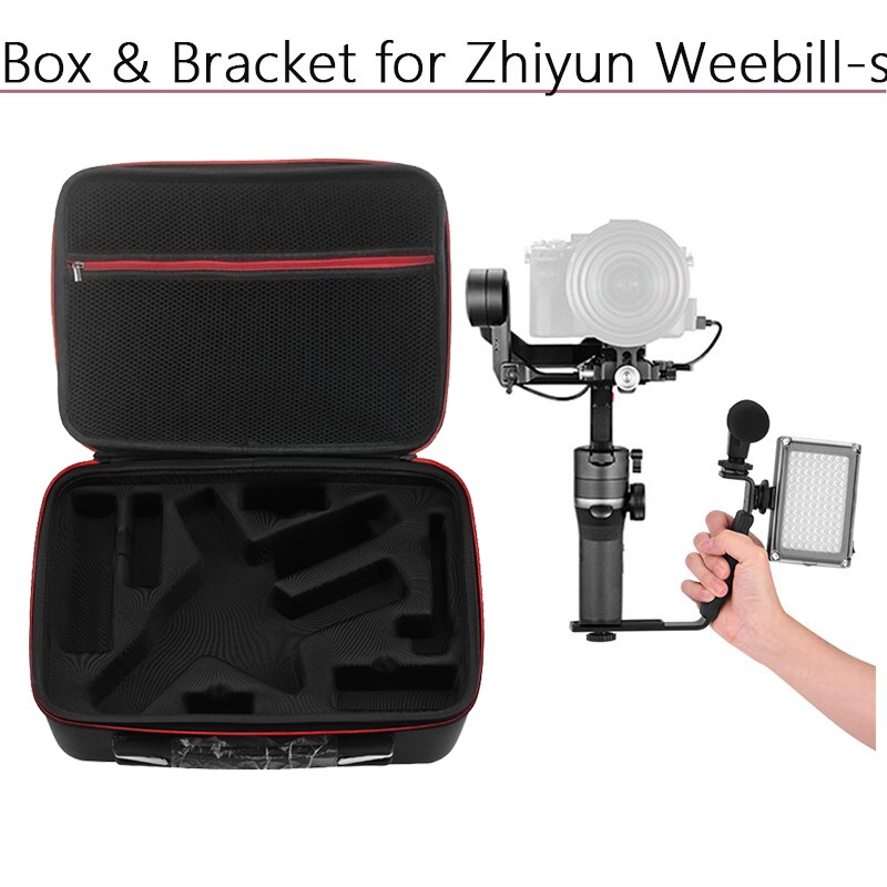 Hộp đựng túi xách di động cho Zhiyun Weebill-S Hộp đựng bảo vệ L Giá đỡ Giá đỡ Thiết bị ổn định Gimbal cầm tay Phụ kiện