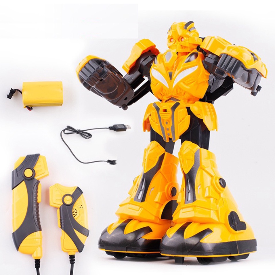 Robot Đấm Bốc Điều Khiển Từ Xa Somatosensory 2.4G, Đồ Chơi Mô Hình Robot Thông Minh Chiến Đấu Bằng tay thật