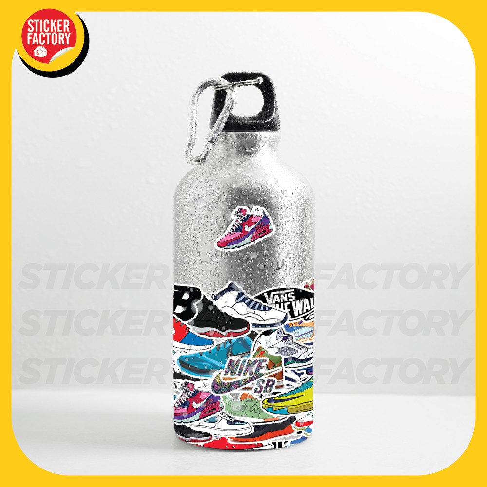 Sneaker - hộp set 100 sticker decal hình dán nón bảo hiểm , laptop, xe máy, ô tô - STICKER FACTORY