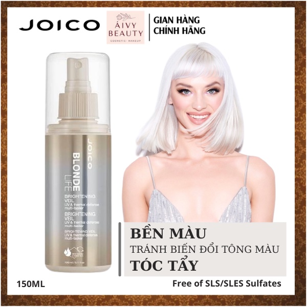 Xịt Dưỡng Giữ Màu Phục Hồi Dành Cho Tóc Tẩy JOICO BLONDE LIFE BRIGHTENING VEIL 150ml