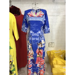 Áo dài 840k 3,5kg chọn trên live