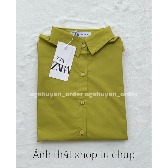Sơmi xanh cốm chất thô nến