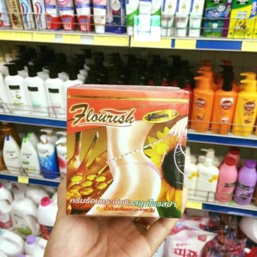 Kem làm tan mỡ bụng flouresh.