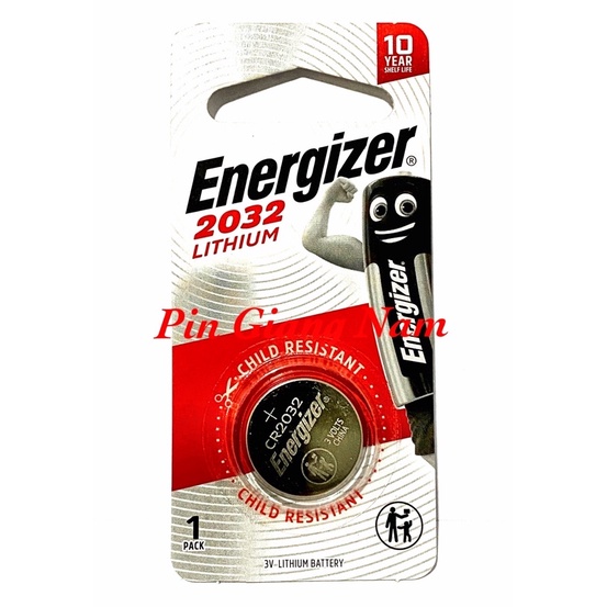 Pin CR2032 Energizer 3V Lithium