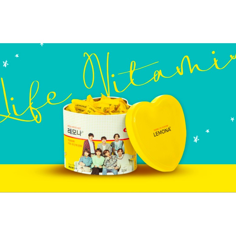 [Có sẵn] Vitamin C BTS Lemona Hộp trái tim | BigBuy360 - bigbuy360.vn