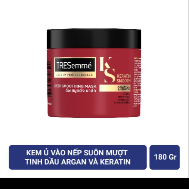 Kem ủ tóc vào nếp suôn mượt TRESemmé 180g