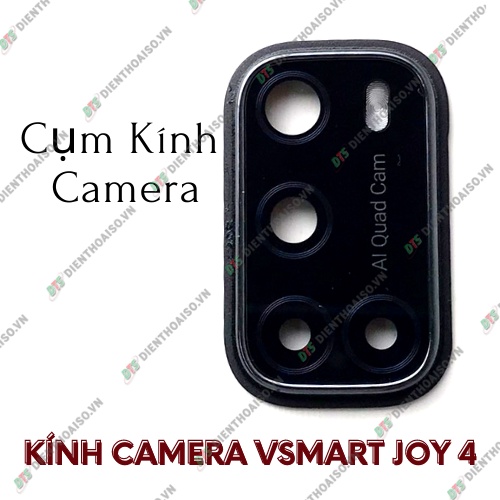 Mặt kính camera vsmart joy 4 có sẵn keo