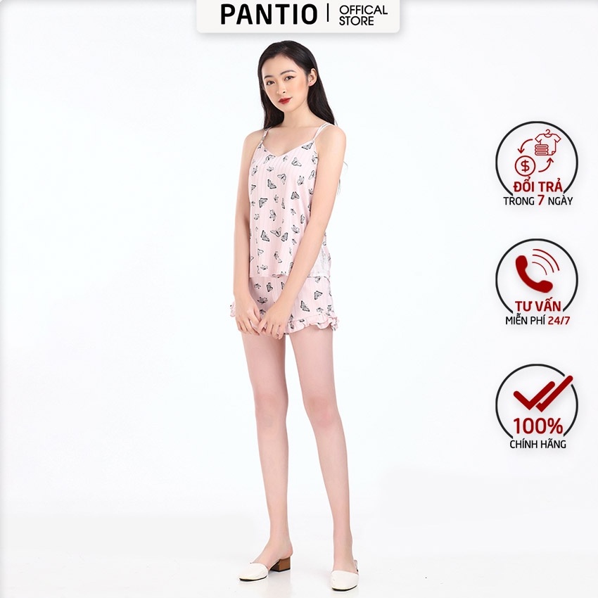 Bộ đồ ngủ nữ dáng suông họa tiết BNG5013 - PANTIO