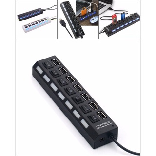 Cổng đa năng Hub USB 4P Có Công Tắc, 7 cổng