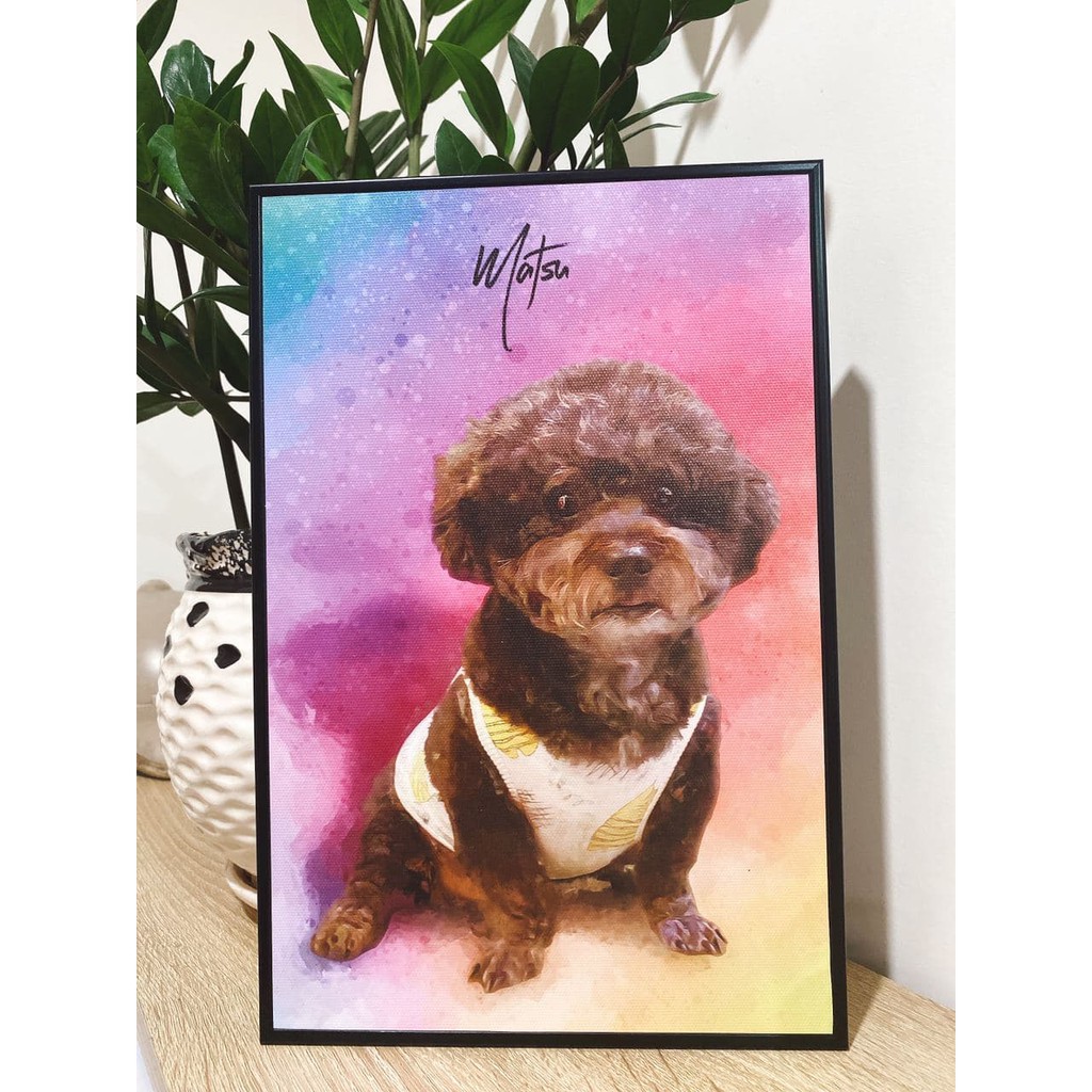 Tranh màu nước cho pet yêu giá chỉ từ 199k | BigBuy360 - bigbuy360.vn