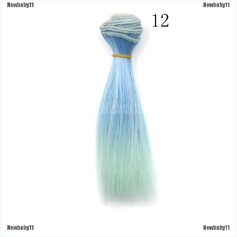 Tóc Giả Thẳng Tự Nhiên Cho Búp Bê BJD / SD 15cm * 100cm
