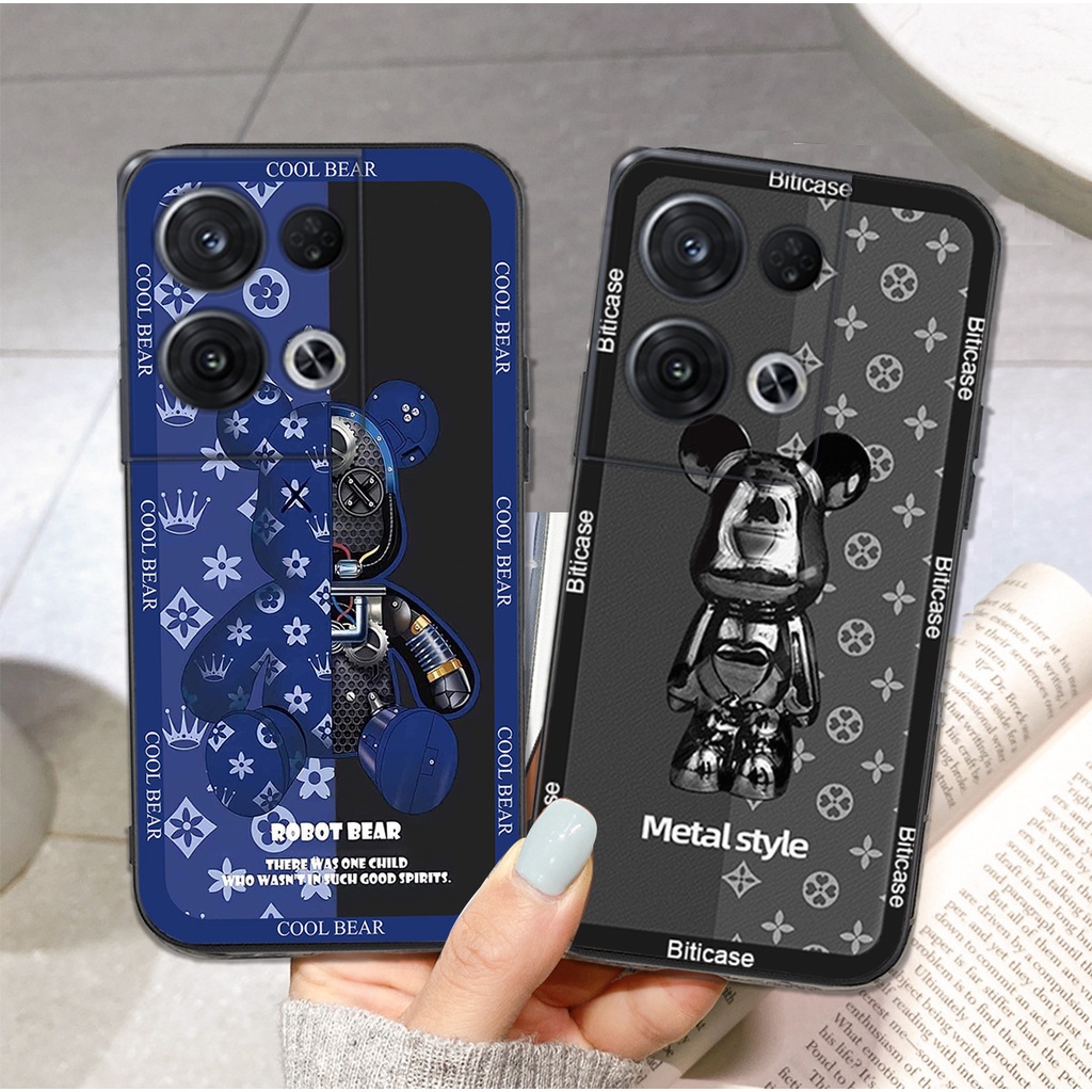 Ốp lưng điện thoại oppo reno 8 5g brear brick b75 82 thời trang