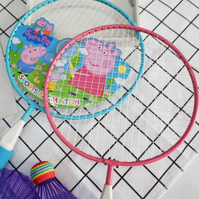 Bộ vợt đánh cầu lông 2 trong 1 tiện lợi phù hợp cho bé trai và bé gái + Tặng kèm 2 quả cầu