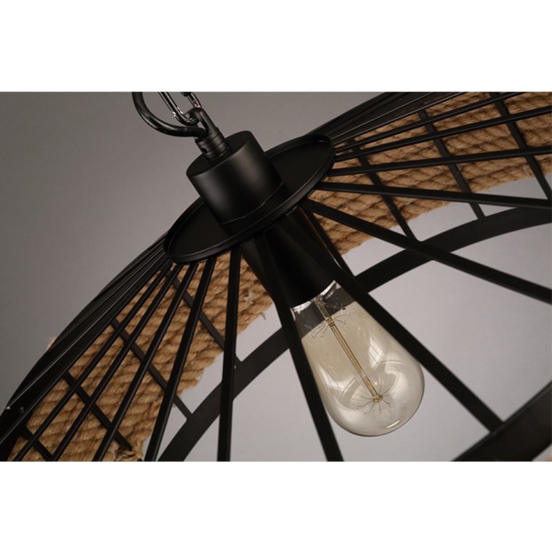 Đèn thả decor quấn thừng DC264