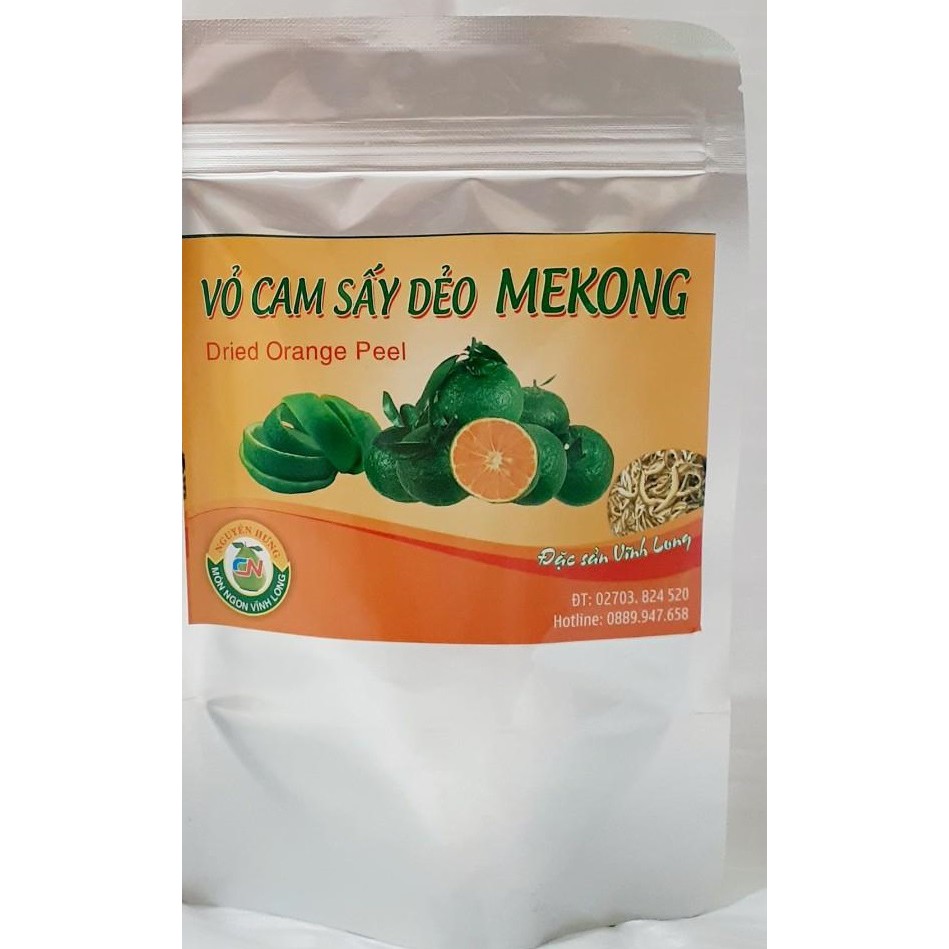 Vỏ cam sấy dẻo Mekong 100g