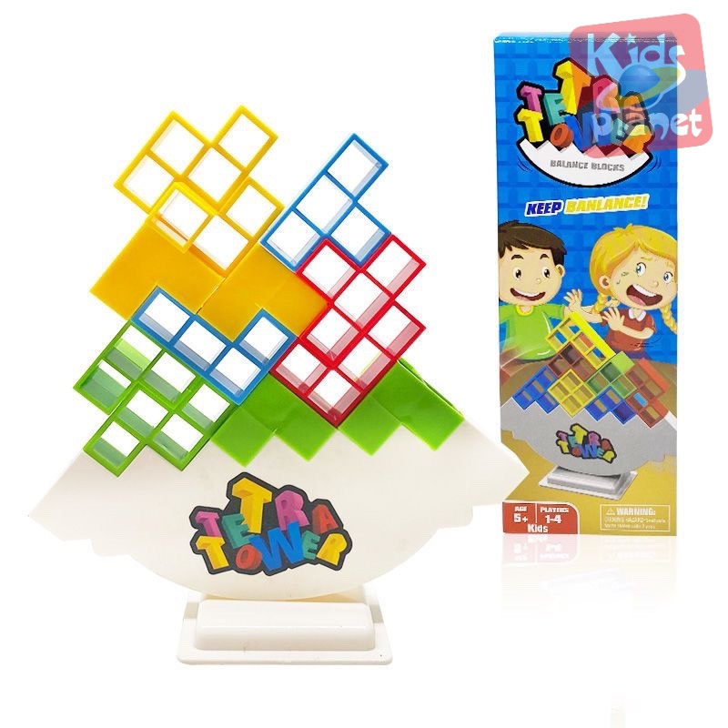 Đồ chơi xếp hình thăng bằng thông minh Tetra Tower  đồ chơi giáo dục cho bé