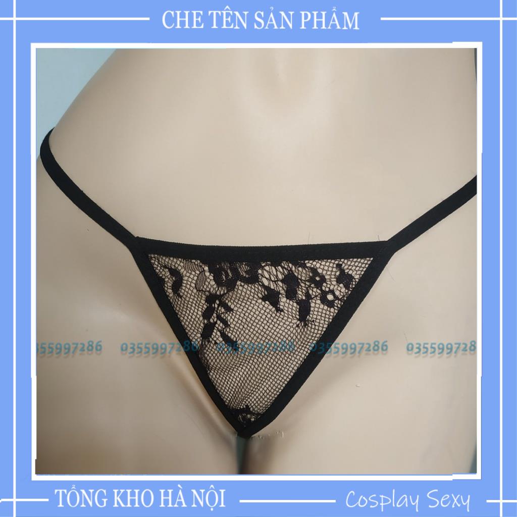 Quần lót lọt khe T Thong - chip T ren sẵn hàng Ivyshop