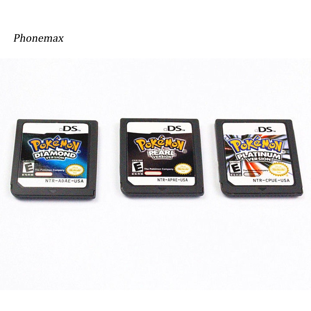 Băng Chơi Game Max-Pokemon Platinum/Ngọc Trai/Kim Cương Cho Máy Nintendo 3ds Dsi Nds