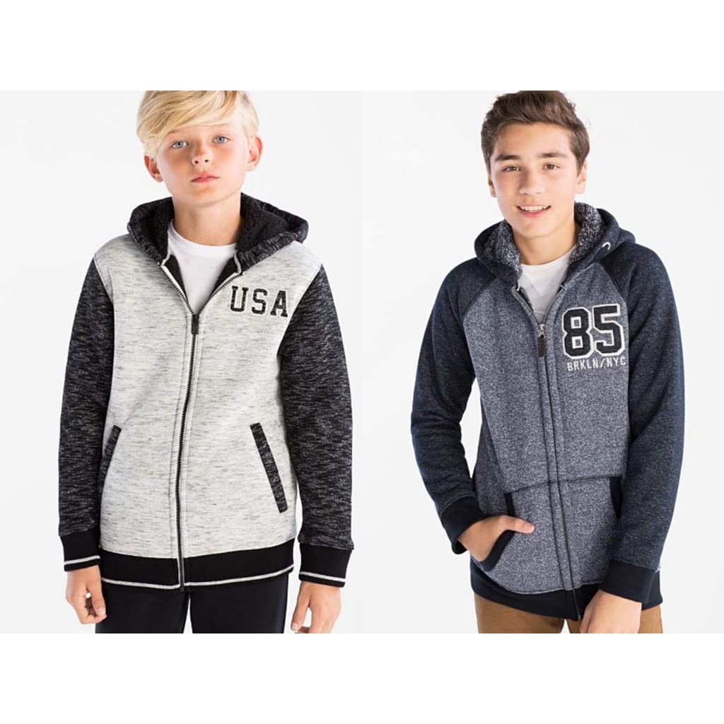 Áo khoác nỉ CA lót lông (sz lớn)