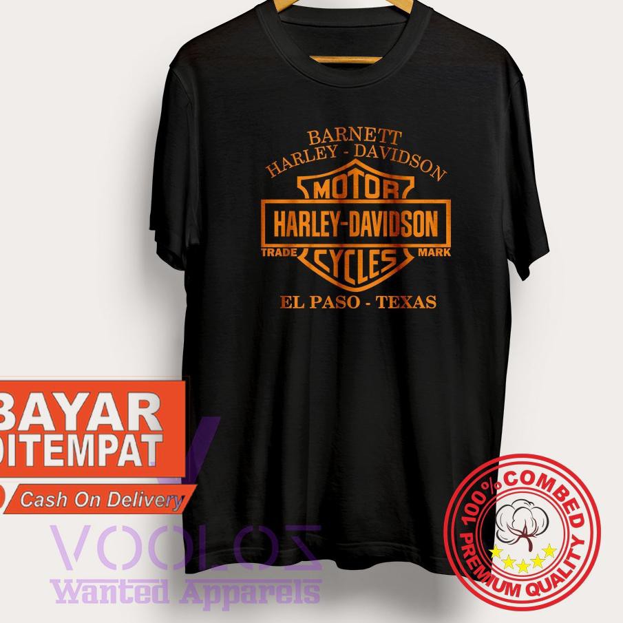 Áo phông in hình Harley Davidson Barnett mẫu mới cho các biker