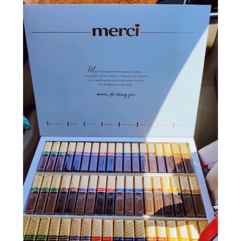 Chocolate merci, món quà ý nghĩa dành tặng người thân yêu