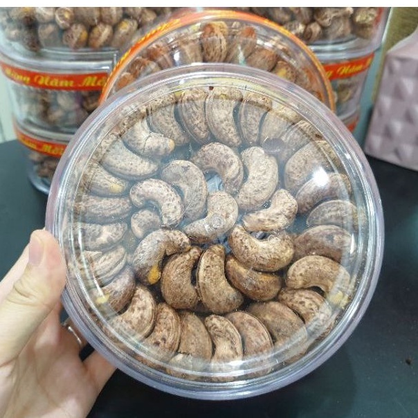 500G Hạt điều rang muối bình phước loại nguyên lụa size A cồ (loại 1)