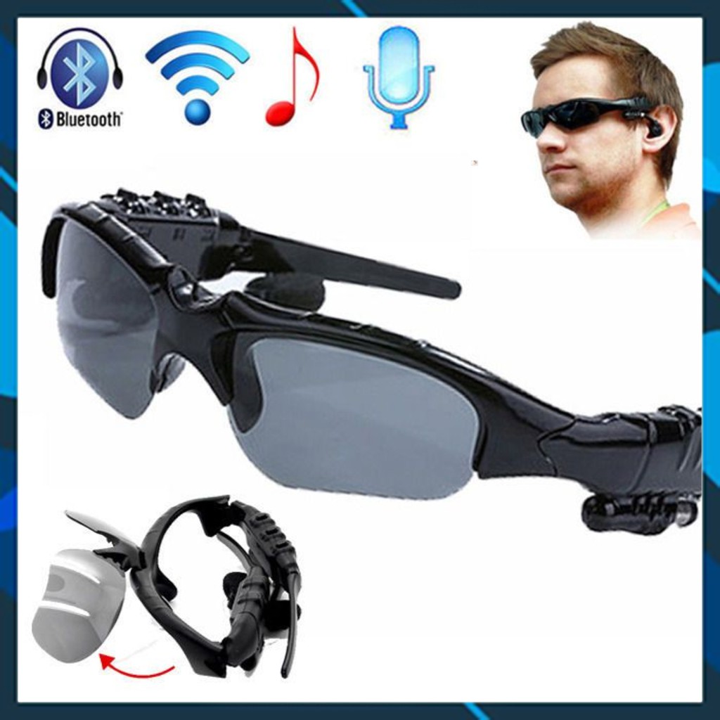 Mắt Kính Kiêm Tai Nghe Bluetooth