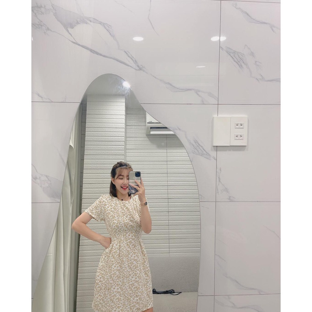 ĐẦM MILLY HOA NÂU