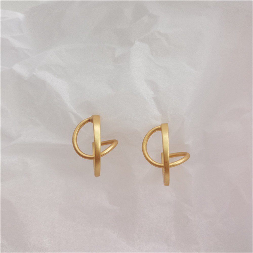 Khuyên tai hình tròn thời trang Hàn Quốc