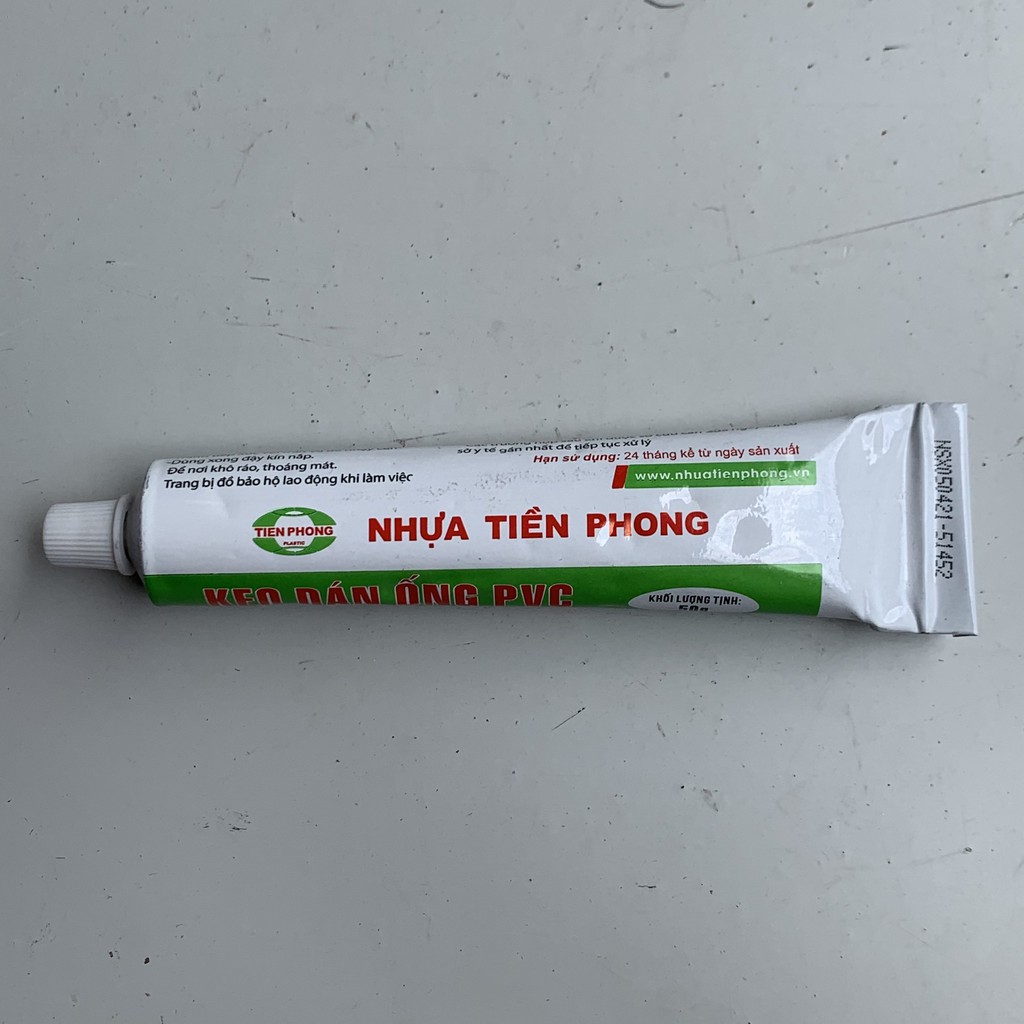 Keo dán ống nhựa Tìền Phong 15g, 30g, 50g
