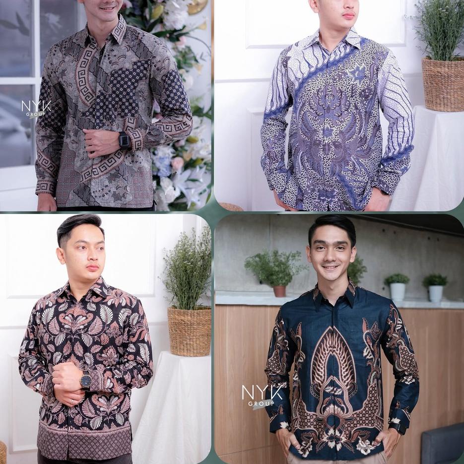 Áo Sơ Mi Dài Tay Pay On Site 2.2 NYK BATIK - BATIK Cho Người Lớn | Batik Viền | Áo Sơ Mi Chính Thức | Áo Sơ Mi Điều Hòa (Mã 996)