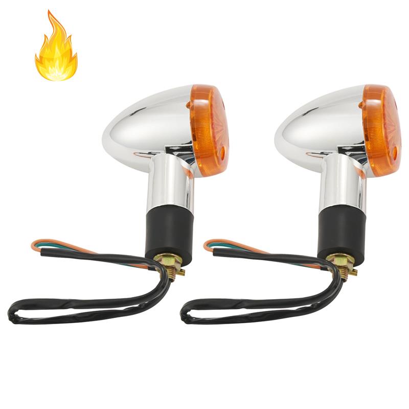Đèn xi nhan trước sau chuyên dụng cho xe mô tô Honda Harley Kawasaki Suzuki Yamaha
