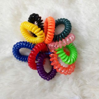 Cột tóc lò so màu size trung T09