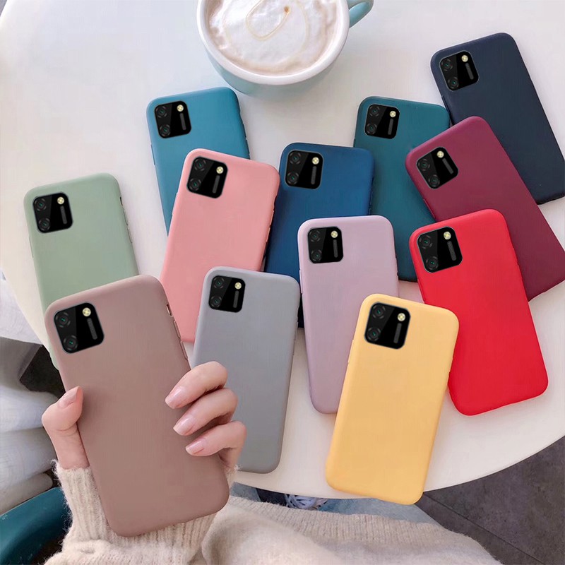 Ốp điện thoại TPU mềm màu kẹo cho OPPO Realme C11 C1 C2 C3 Realme 5 5i 5S 5 Pro Realme C11 Realme C3 5i 5Pro
