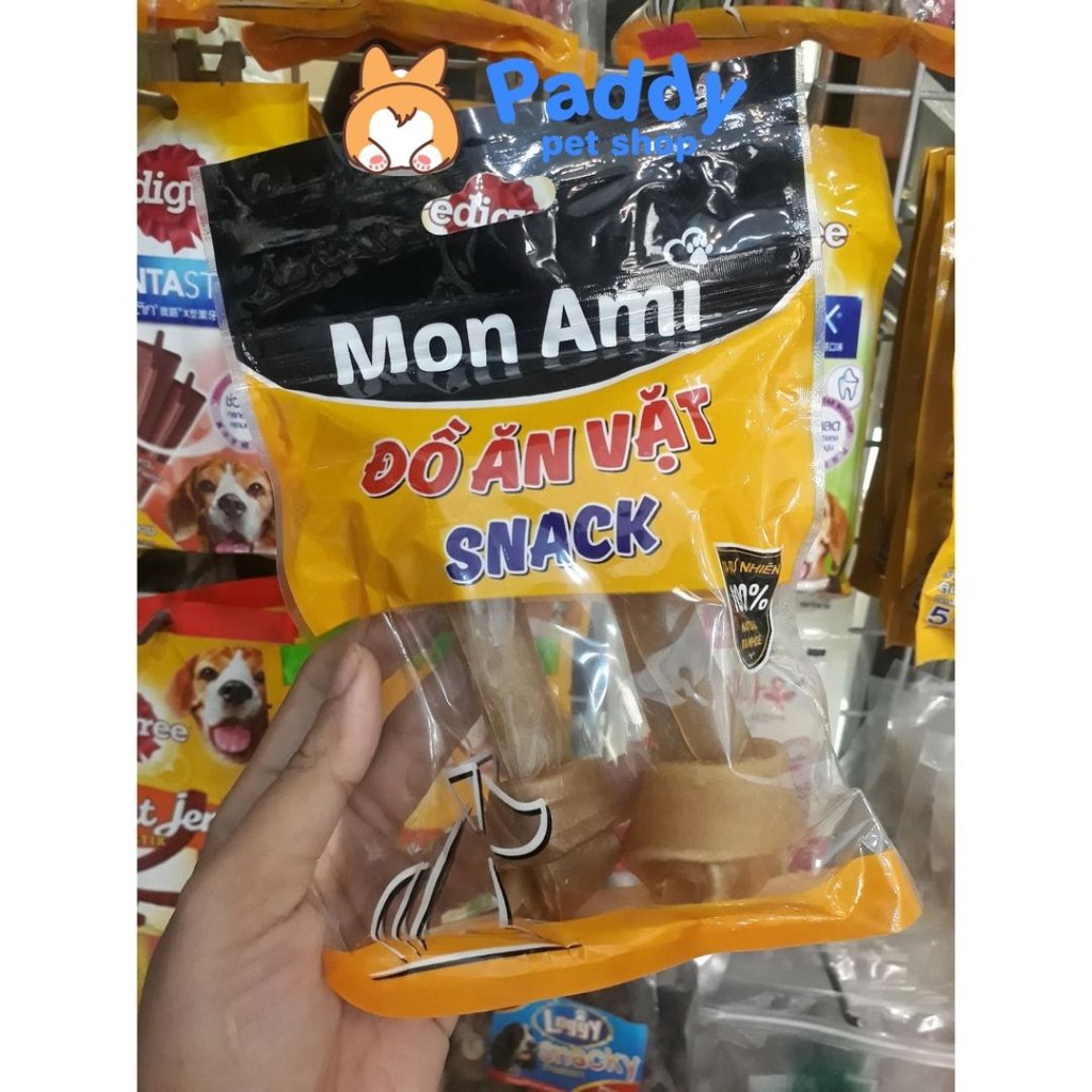 Set xương da bò snack cho chó Mon Ami nhiều loại