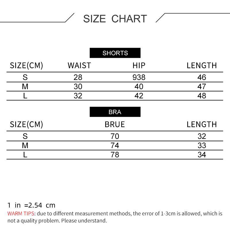 Áo bra / Quần short tập thể thao khô nhanh cho nữ