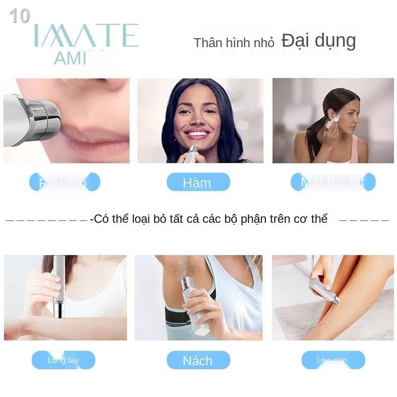 ●❃Imate Electric Mini Hair Removal Apparatus Tông đơ cắt bộ phận vùng kín để loại bỏ lông nách và Dao cạo cho phụ