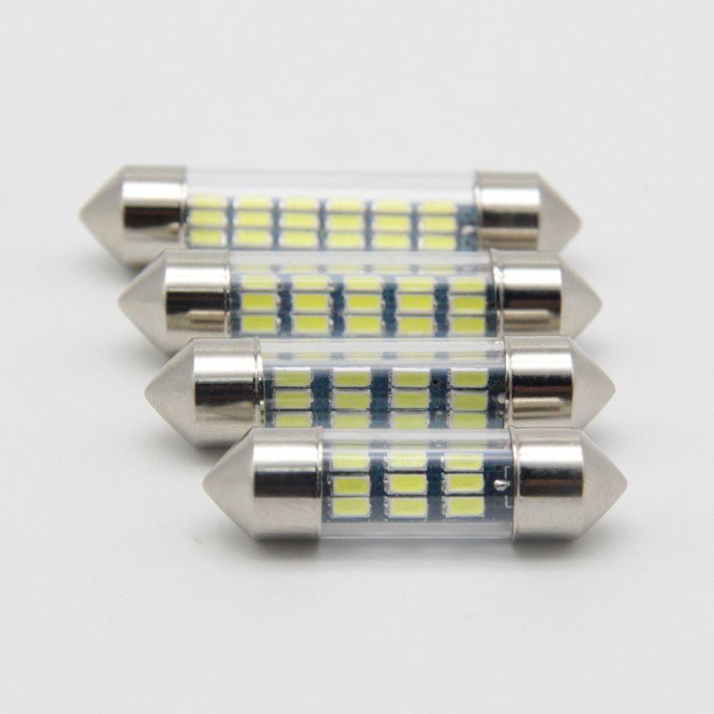 Set 4 Bóng Đèn LED 31 36 39 41MM 3014 Chuyên Dụng Cho Xe Hơi