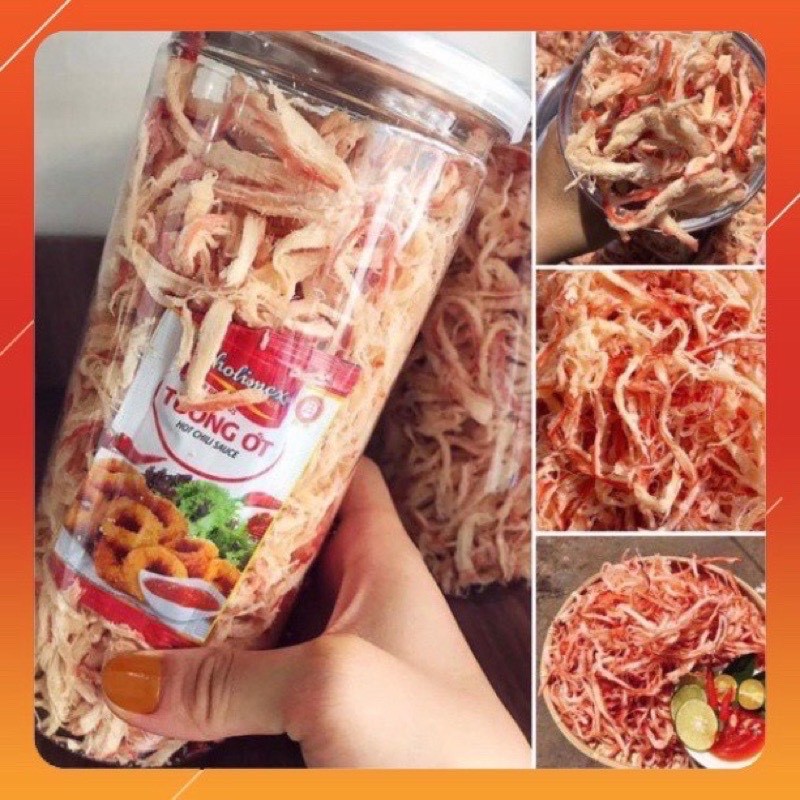 Mực Xé Hấp Nước Dừa❤️Siêu Đặc Biệt❤️Thơm Ngon Lạ Miệng_Hũ 250gr_CEMLYFOOD'S | BigBuy360 - bigbuy360.vn