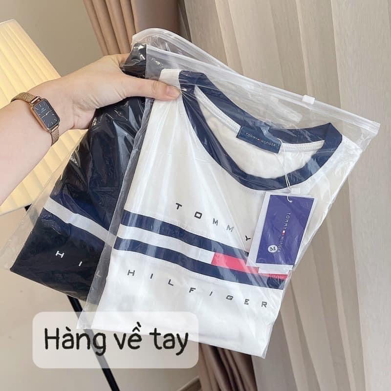 Áo thun nam nữ Tomy mặc đôi siêu đẹp chất liệu cotton thoáng mát, Áo phông unisex nam nữ