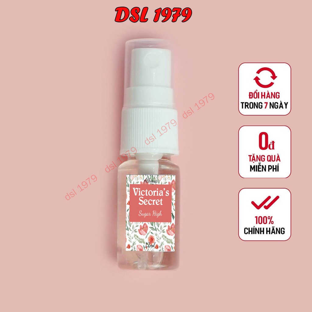 Xịt thơm hương nước hoa toàn thân Victoria Secret, Bath And Body Works 12ML (Đầy Đủ Bill Mỹ) | Thế Giới Skin Care