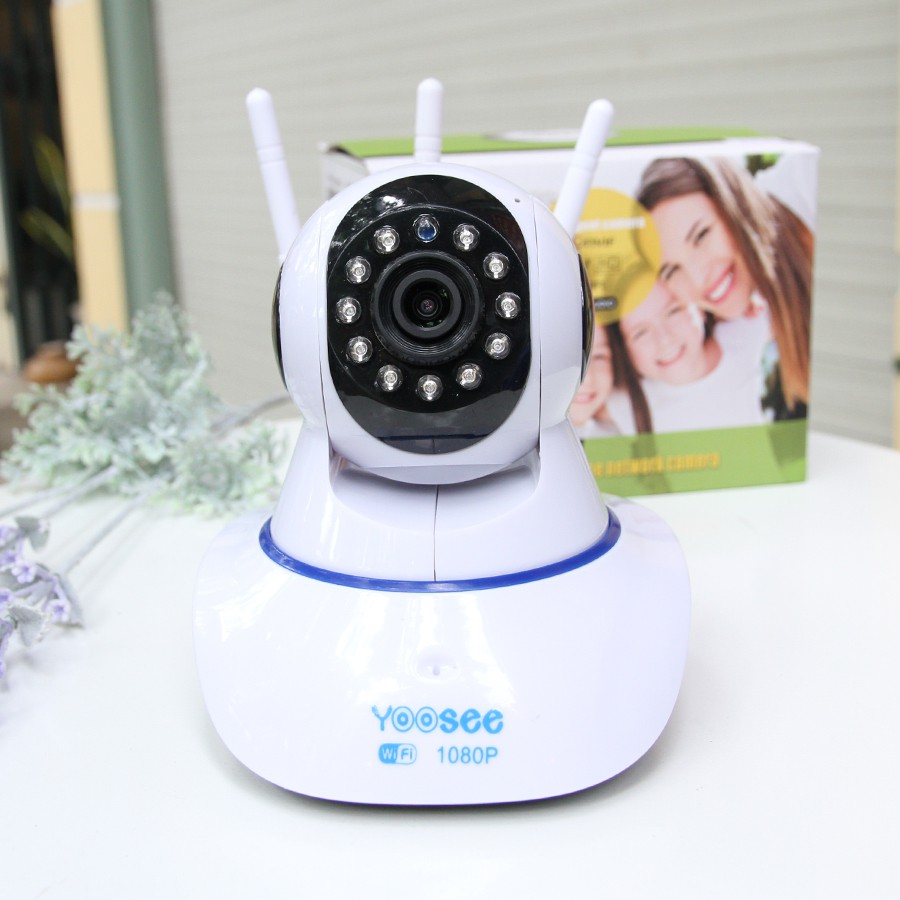 Camera wifi trong nhà xoay 360 độ Yoosee Z02S 2.0MP Full HD 1080P, xoay theo chuyển động, cài đặt trên điện thoại