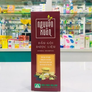 Dầu gội dược liệu Nguyên Xuân nâu-200ml (Amipharma) - FREESHIP 99k
